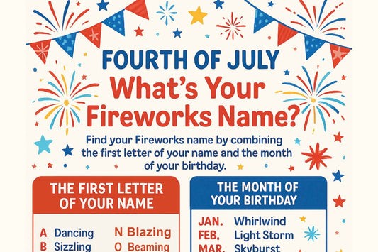 What’s Your Fireworks Name?