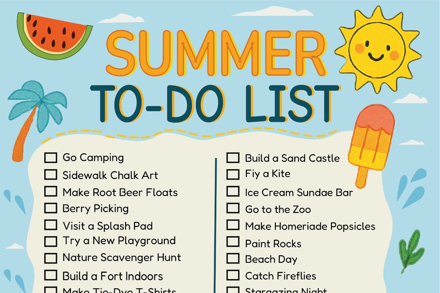Summer To‑Do List — Free Printable