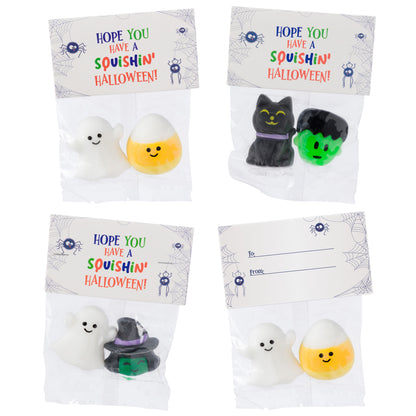 30 pack Halloween Squishes, Halloween Party Favors