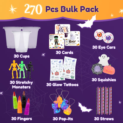 30 Pack Halloween Party Favors Bulk