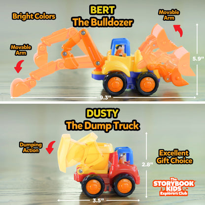 Construction Toy Truck Set for Toddlers