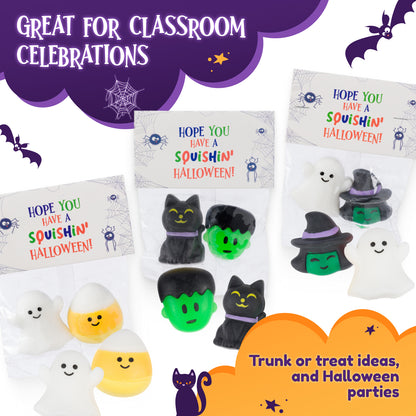 30 pack Halloween Squishes, Halloween Party Favors