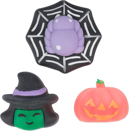 30 Pack Halloween Squishes, Halloween Party Favors, Halloween Classroom Favors, Squishy Toys, Goodie Bag Fillers, Bulk School for Kids, Halloween Treats Non Candy, Teal Pumpkin Project