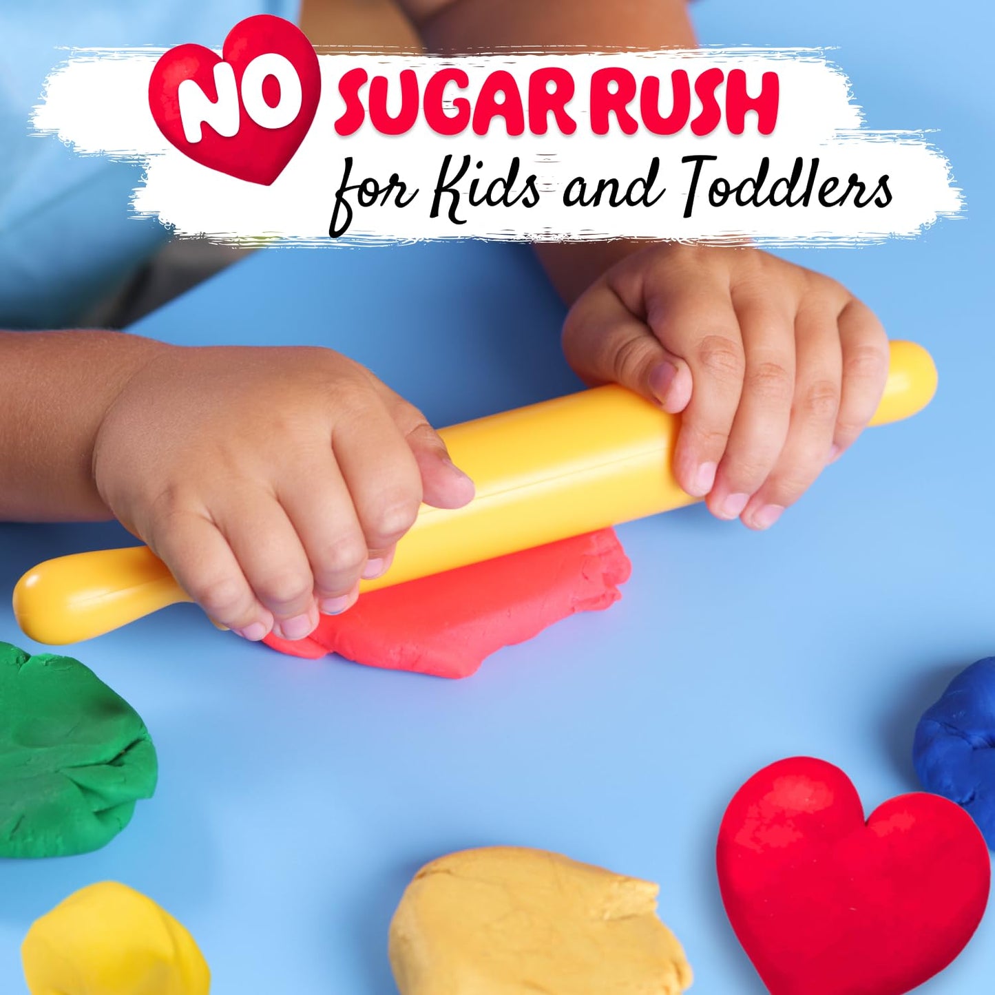 Funeta Valentines Day Gifts for Kids -30 Pack Valentines Cards with Playdough for Toddlers Girls Boys Classroom Exchange, Valentines Playdoh Party Favors for Kids School