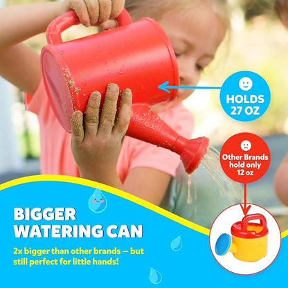 Beach Toys for Kids and Toddlers Ages 3-10 – Durable Sandbox Toy Set, Stronger Mesh Bag, Variety of Sand Toys– Unique Castle Molds, Buckets, Shovels, Better Watering Can