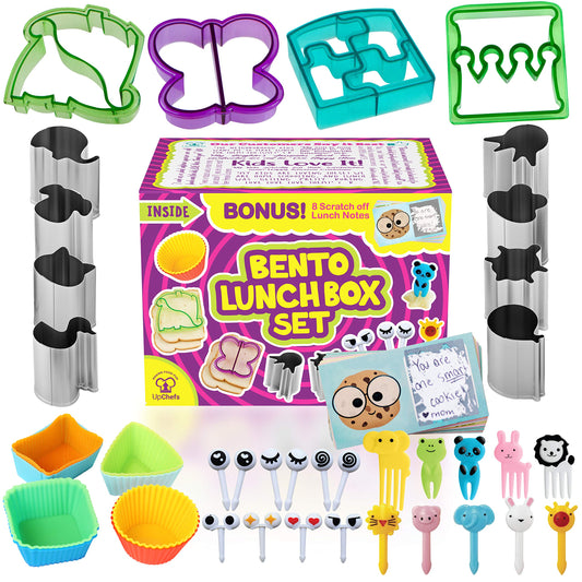 Bento Lunch Box Accessory Set for Kids
