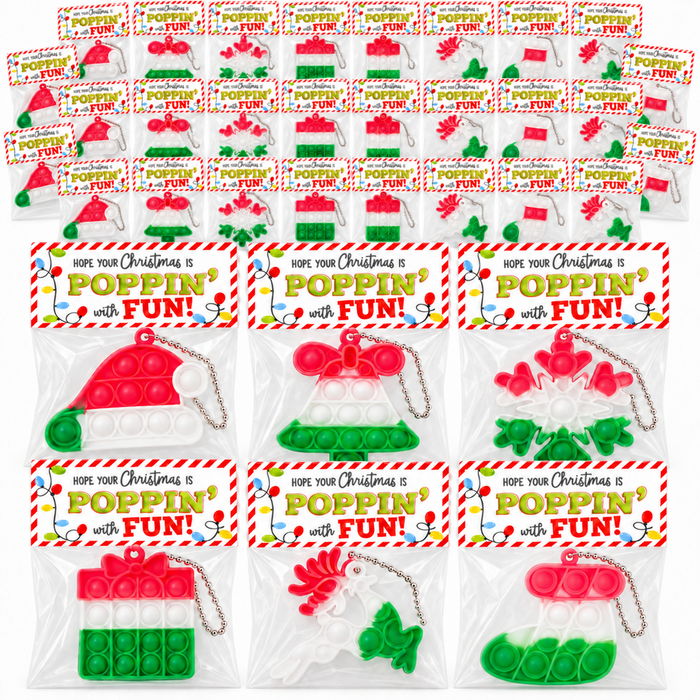 Christmas Pop-It Fidget Toys